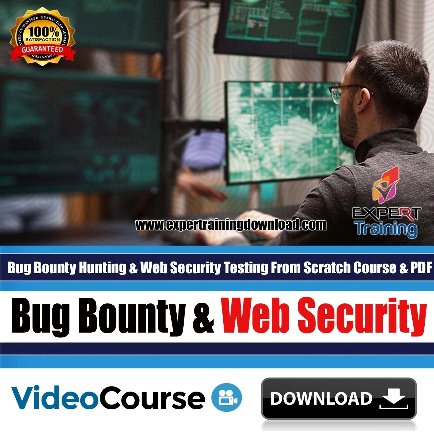 Bug Bounty Hunting & Web Security Testing From Scratch Course & PDF Guides