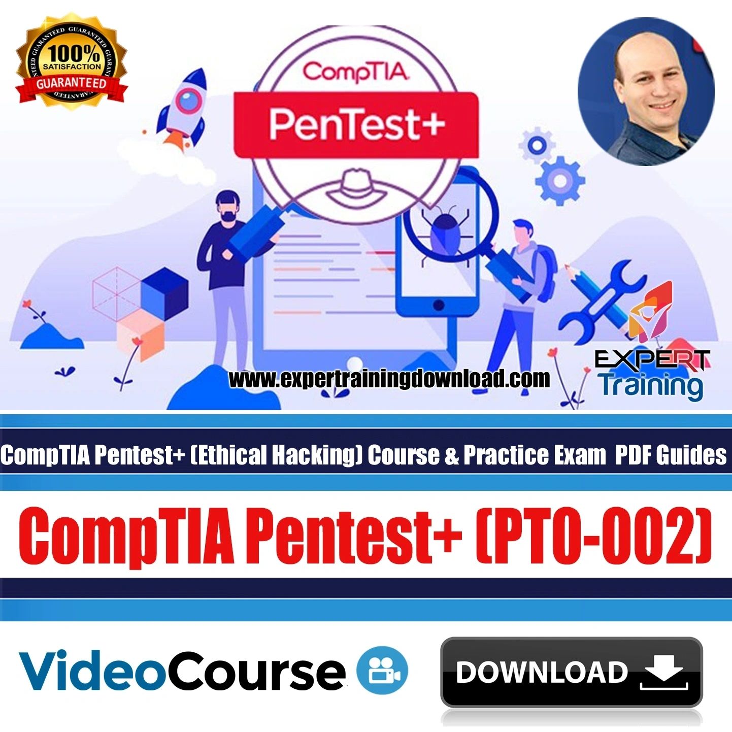 CompTIA Pentest+ (PT0?002) (Ethical Hacking) Course & Practice Exam PDF Guides