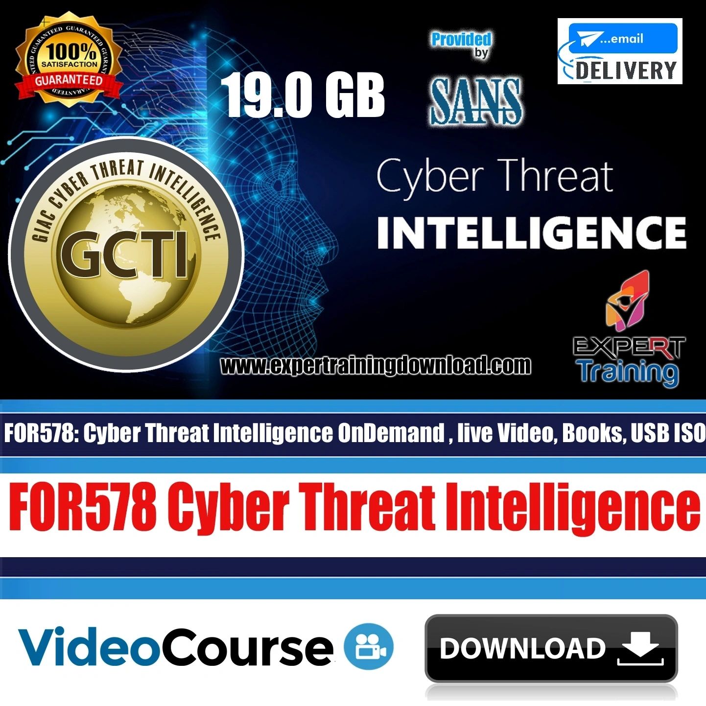 FOR578 GIAC Cyber Threat Intelligence (GCTI) Online Course