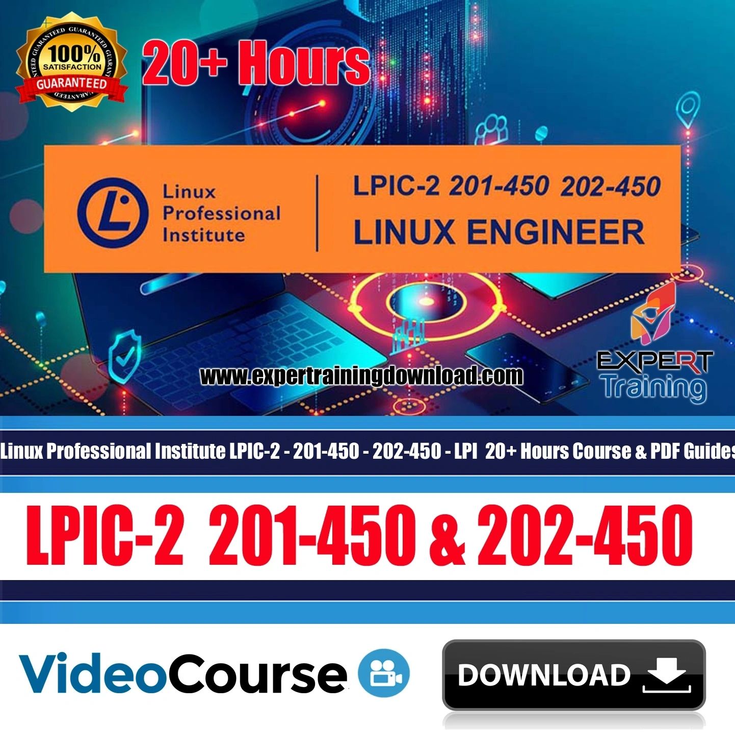Linux Professional Institute LPIC-2 – 201-450 – 202-450 – LPI 20+ Hours Courses _ PDF Guides