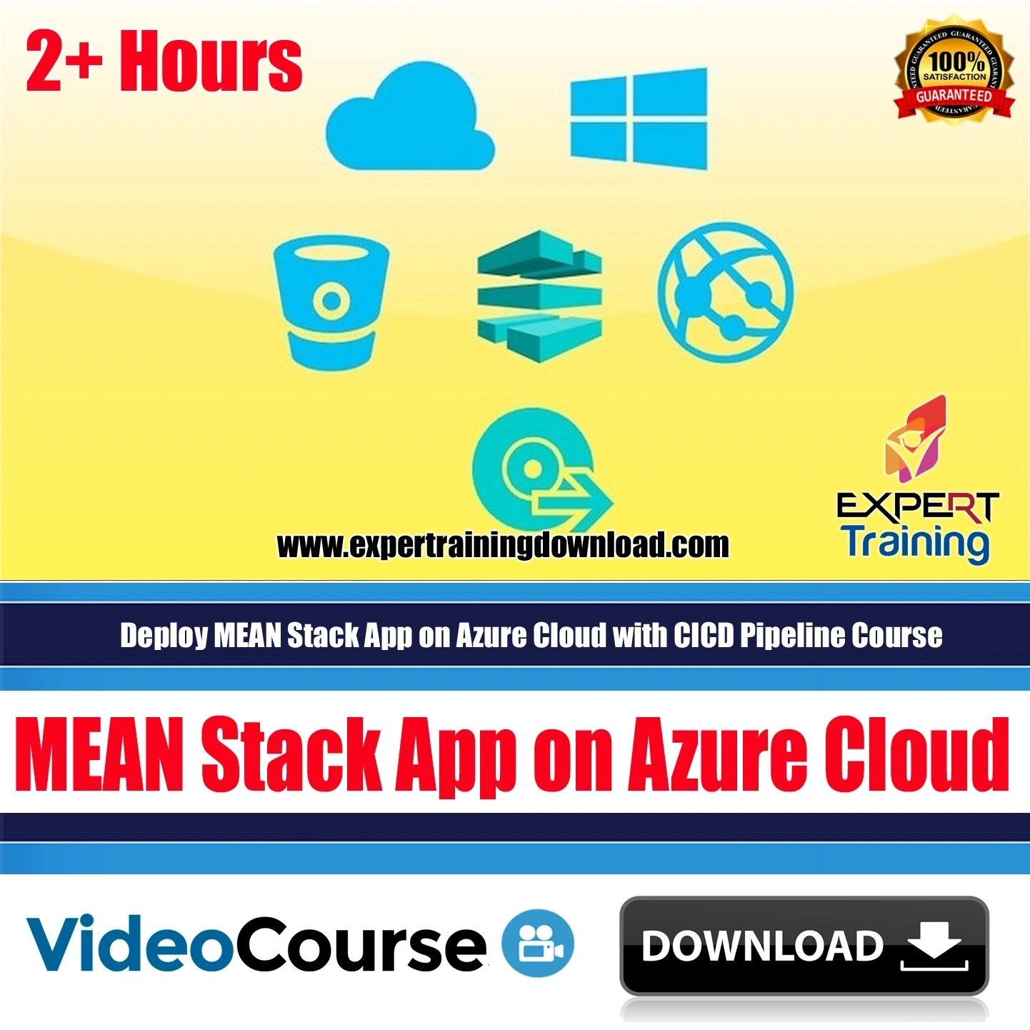 Deploy MEAN Stack App on Azure Cloud with CICD Pipeline Course