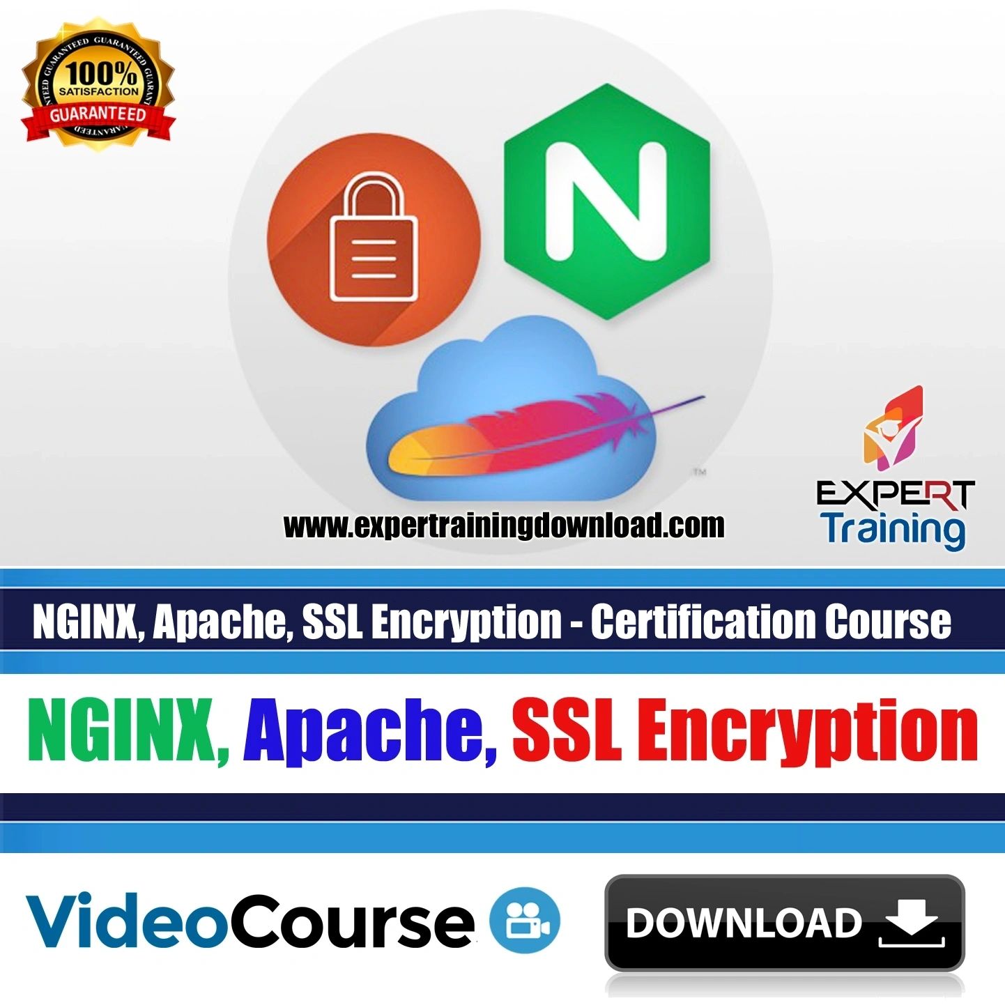 NGINX, Apache, SSL Encryption – Certification Course & PDF Guides